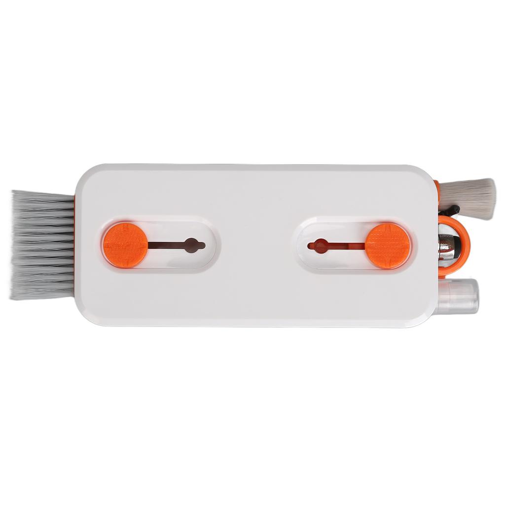 12 In 1 Cell Phone Cleaning Set Portable Electronic Cleaning Tool Kit for Earphone Orange