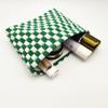 Makeup Bag Checkered Cosmetic Bag Travel Toiletry Bag Organizer Cute Makeup Brushes Aesthetic Accessories Storage Bag for Women