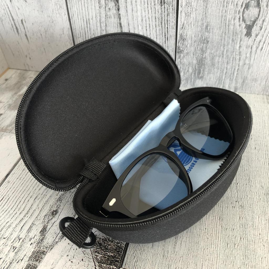 [OUTDOOR & GLASSES] Sunglasses for Men and Women, Polarized, Photochromic, Polarized Lenses, for Driving, Fishing, Boston Style, UV400 Protection,