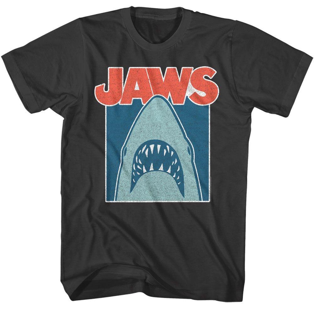 Jaws Minimal Movie Shirt L