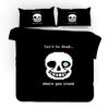 3D Game Undertale Sans Bedding Set Bedroom Decor High Quility Duvet Cover Home Textile Quilt Cover For Boy Girl Children Gifts