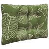 Outdoor Sofa Cushions 3 pcs Leaf Design Polyester
