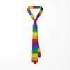Moda 8cm Cravatta Arcobaleno Regolabile Stretta Colorata Morbida Legata a Mano Cravatta da Uomo Camicia