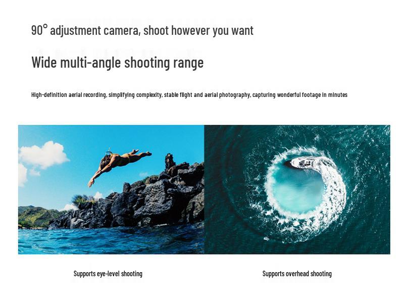K3 4K Dual Camera Folding Drone Quadcopter HD Aerial Photography Remote Control E99Pro E88