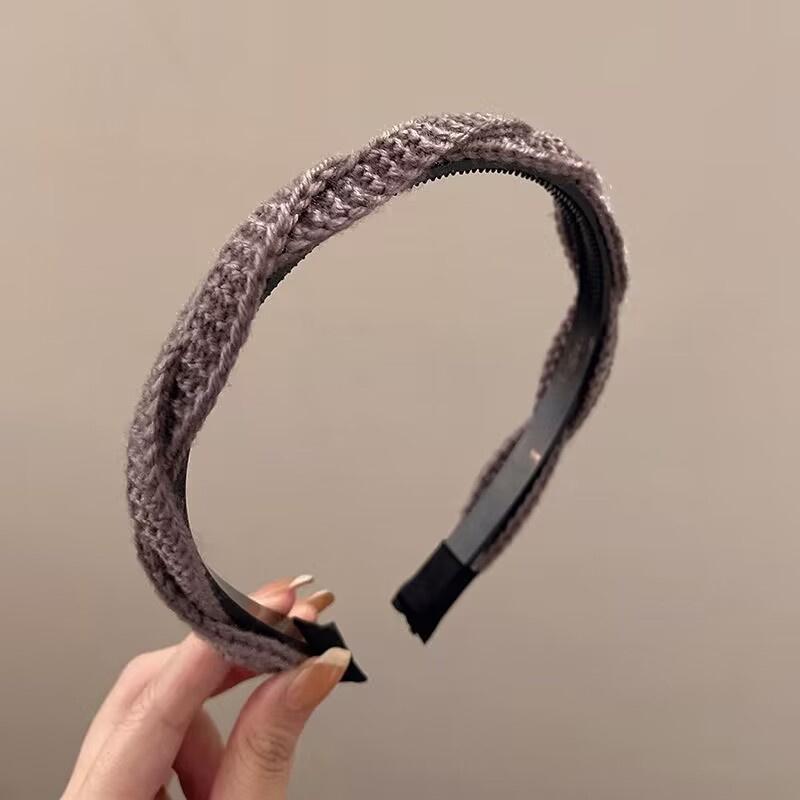 

Vintage Knitting Twist Headband for Women Autumn Winter Braid Hair Hoop Korean Lady Girl Hair Accessories Hairband Size fits all
