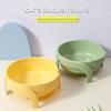 Raised Cat Food Bowl Large Capacity Pet Water Bowl Colorful Dog Bowls  for Puppy Cat