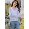 MOKANA Women's Hooded Long Sleeve Knit Sweater