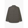 Emporio Armani Men S Lyocell Blend Micro Pattern Shirt Dark Brunette A516104008
