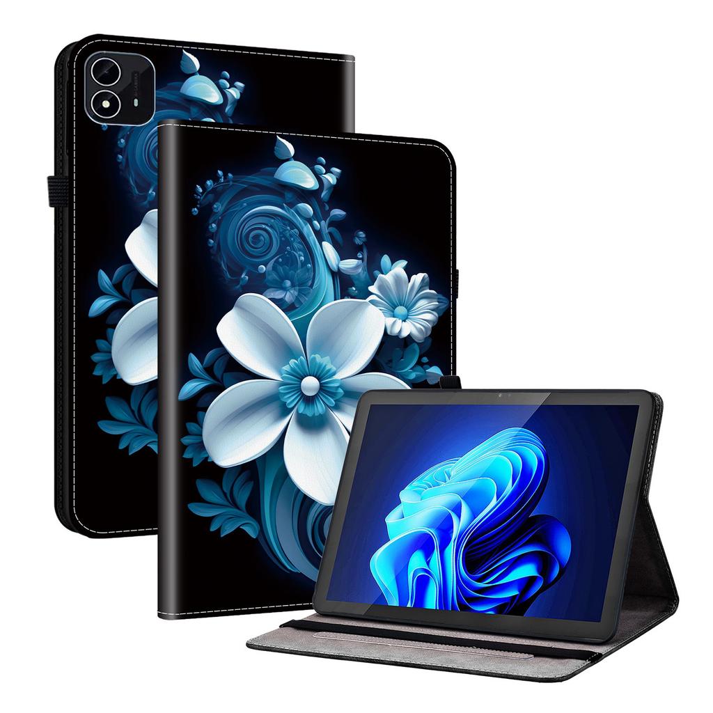 PU kožené pouzdro na tablet pro itel Pad One- 11 stylů! Odolný, se 2 sloty na stojánek, držákem na pero a sloty na karty, flexibilní zadní kryt z TPU