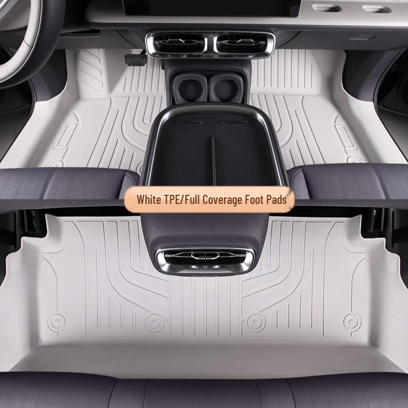 Leapmotor B10 TPE Floor & Trunk Mats: Full Coverage, Dirt & Wear-Resistant, Easy To Clean, Fits 25 Models, Original Car Color.