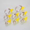 36pcs Key Type Adjustable Stainless Steel Hose Clamp Kit Plastic Handle Mutiple Size Clamps For Natural Gas Pipe