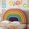 Letto imbottito 140*200, Rete a doghe, Letto per ragazzi, Adulti e adolescenti, Supporto a doghe in legno, Montaggio facile, Testiera regolabile in altezza, Velluto, Rosa
