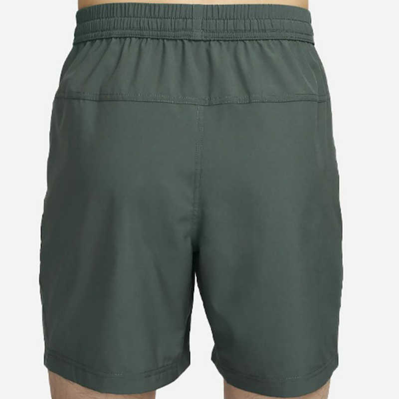 Nike Einfarbig Kleines Logo Weich Bequem Schnürung Sportlich Lässig Shorts Herrenshorts Grün DV9858338