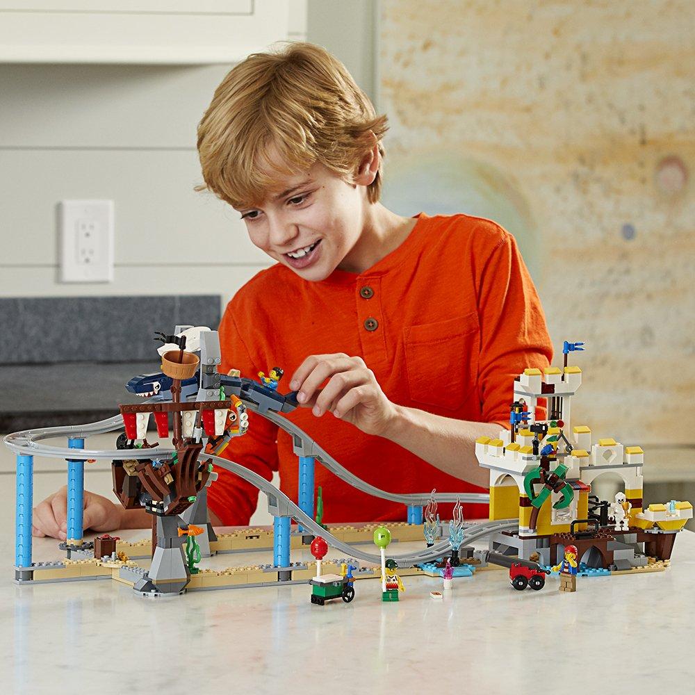 LEGO Creator Pirate Roller Coaster 31084 Building Kit (923 Piece), Multicolor