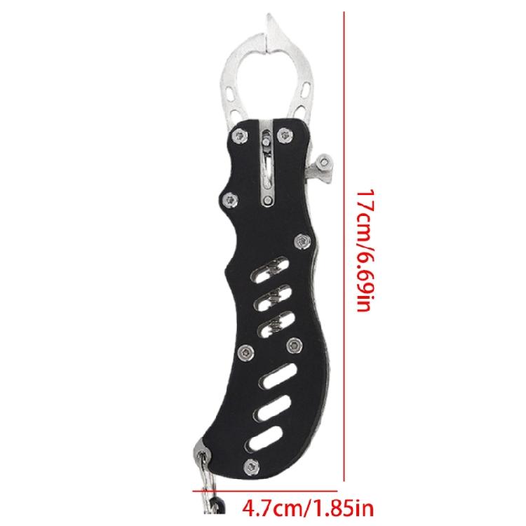 Portable Fish Control Clamps Fishing Pliers Nonslip Handle Metal Fishing Pliers Fishes Lip Gripper Control Tool