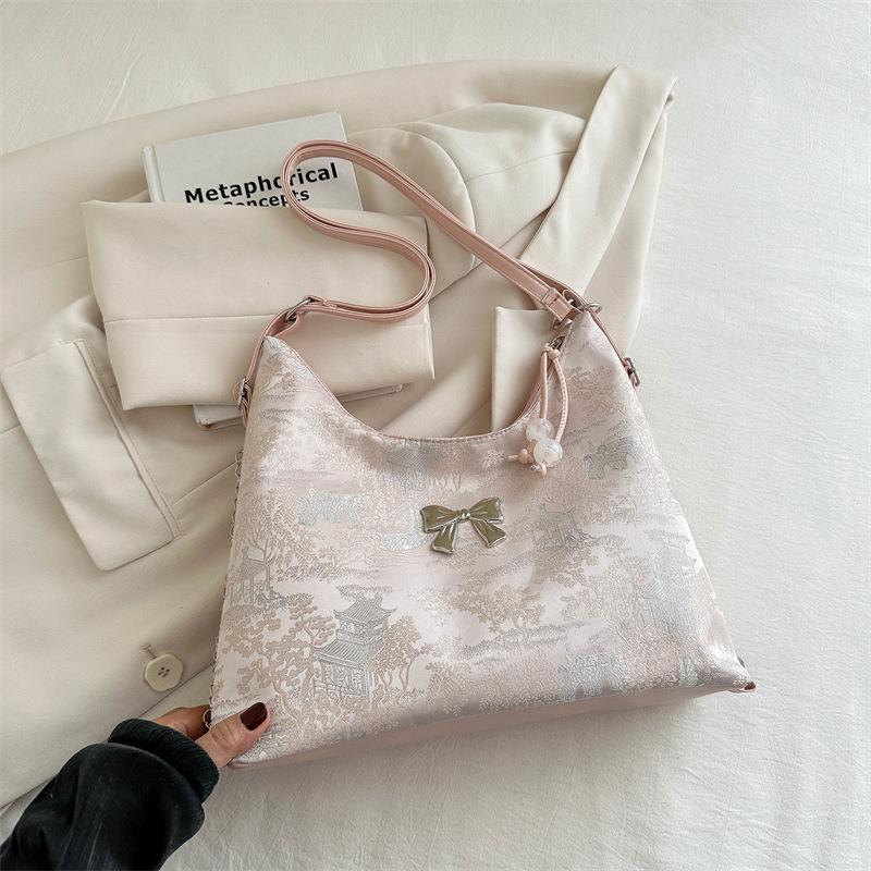 Simple and Fashionable Tote Bag for Women In Summer New Fashion One-shoulder Crossbody Backpack Large Capacity Commuting Backpack