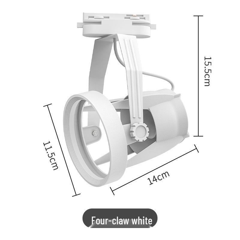 PAR30 LED Track Light: E27 Screw Base Spotlight for Commercial and Retail Spaces