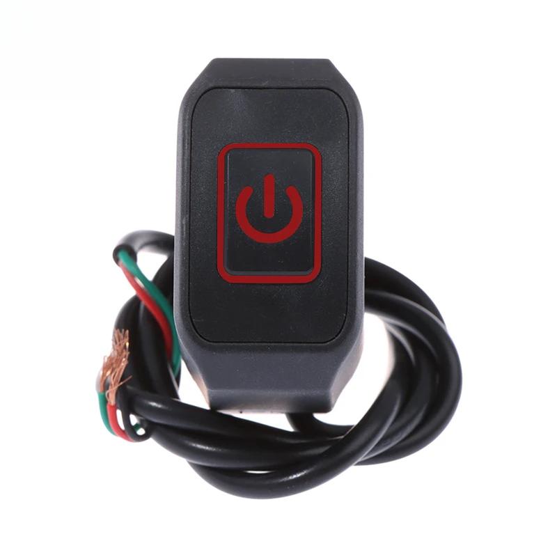Motorcycle Handlebar Mount Switch Module Controller Parts Items LED Light Headlight Horn Modified Control Motorbike Accessories красный
