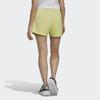 adidas Originals Solid Color Sports Shorts Women Shorts Lemon-Yellow H37807