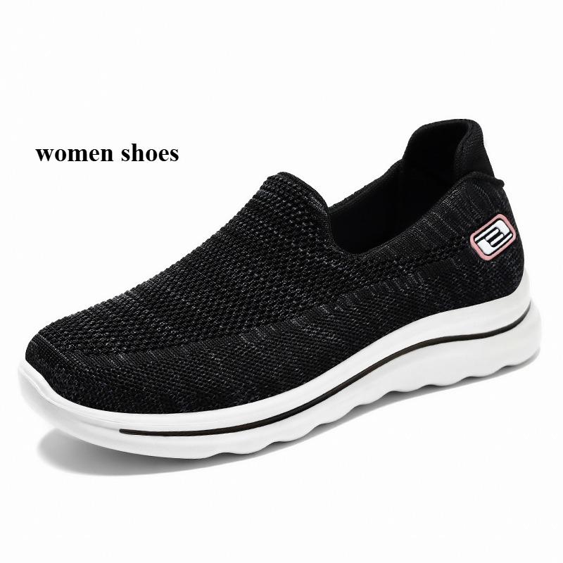 Summer Women's Casual Sneakers Mesh Non Slip Mens Women Walking Shoes Lightweight Platform Shoes Durable Shoes for Men Soft Sole