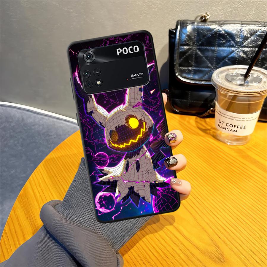 Funda Phone Cover Case for Xiaomi Poco F8 C61 C50 M5 F1 F3 C71 M3 M4 M7 Pro C75 X3 X4 X5 X7 Pro Gengar Pokemon Cool