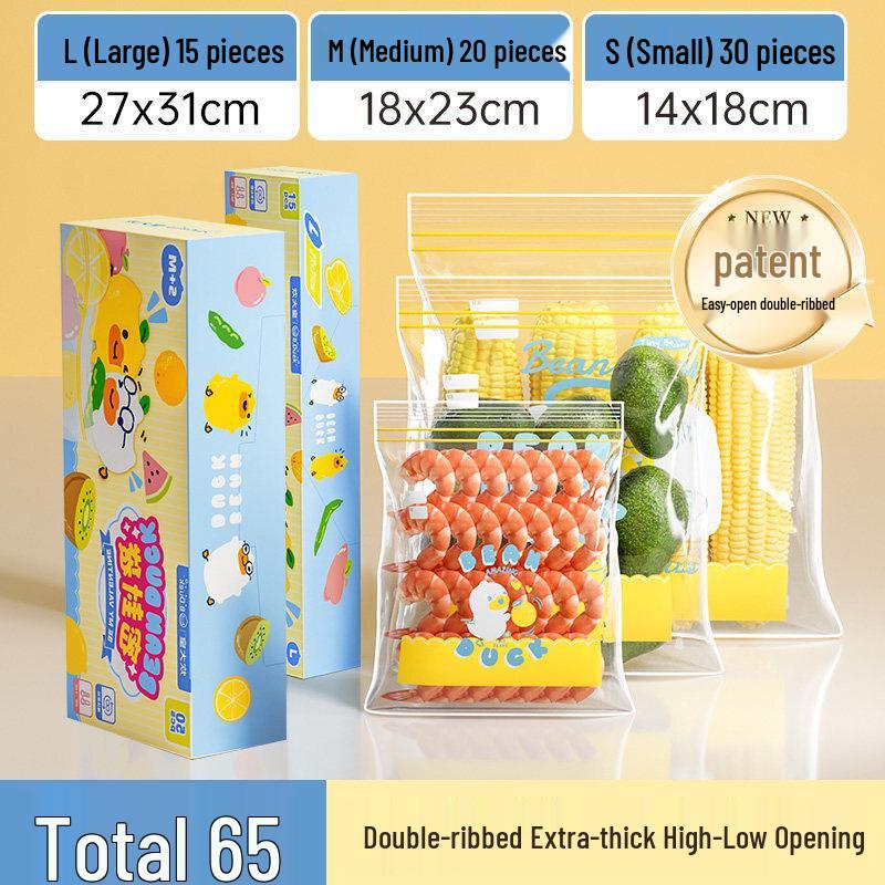 ZISIZ Food-Grade Sealed Fresh-keeping Bags