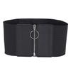 Elastic Belt Women'S Zipper Design Waist Skirt Waist Slim Fit Elastic Wide Waist Seal