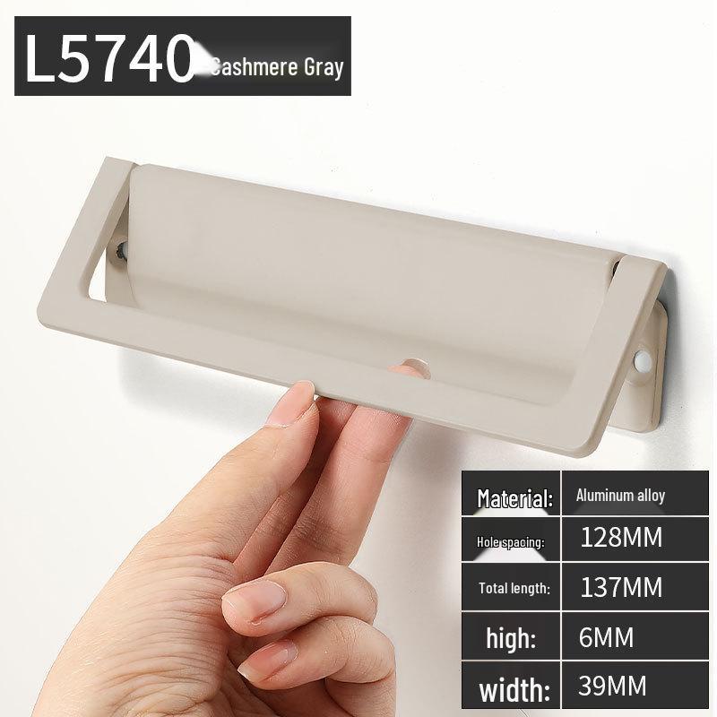 Moderner europäischer Stil, unsichtbarer Schrankgriff ohne Bohren