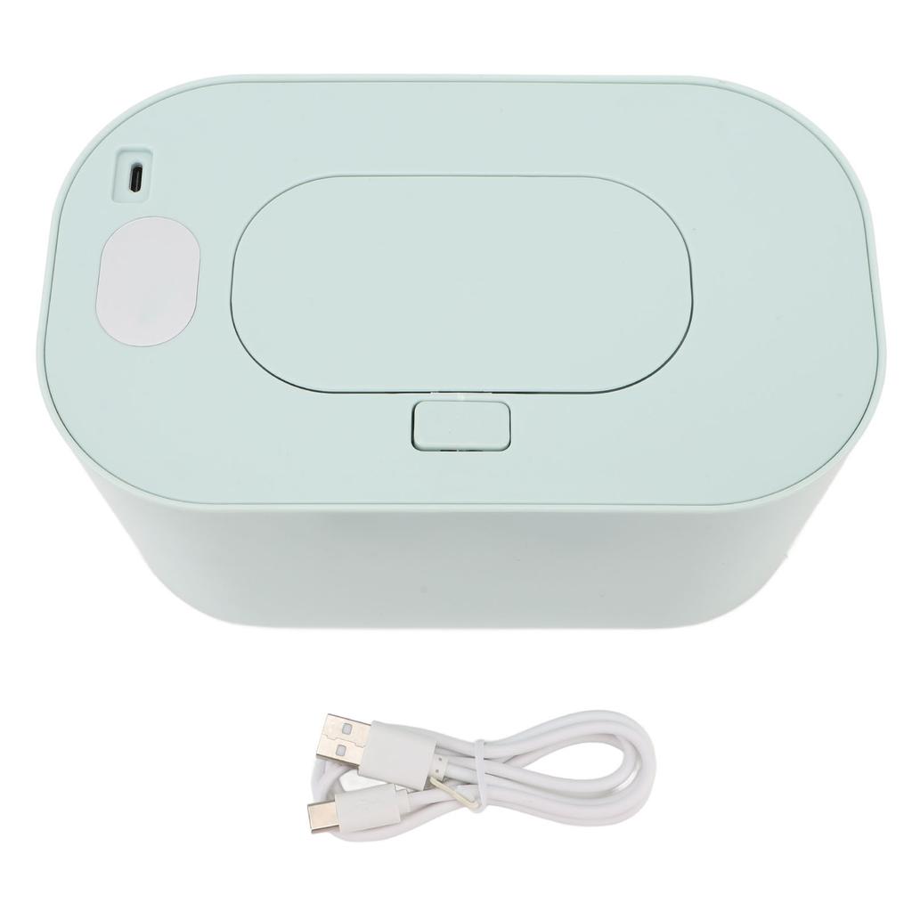 Scalda salviette per bambini USB con controllo intelligente della temperatura, scalda salviette umidificate, dispenser per casa e auto