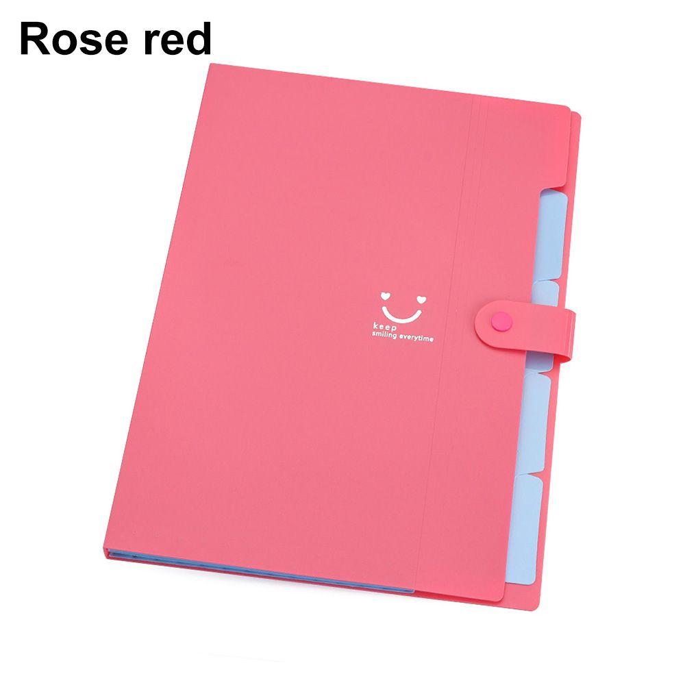 Large Capacity File Classify Document Holder Data Book A4 File Bag Portfolio Bill Folder Holder