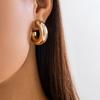 Fashionable C-shaped Earrings with Unique Design, High-end and Niche Earrings for Women