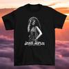Janis Joplin Love And Peace Cotton Black S XL T Shirt NE