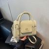 Hand carry high-end fashion small square bag women's messenger bag new niche portable shoulder women's bag