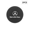 1/2pz Tappetino Antiscivolo per Portabicchieri Auto Sottobicchiere Tappetino in Gomma Per Mercedes Benz Classe B/C/E/S Classe A C200L GLC GLK CLA Accessori