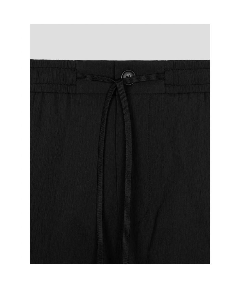 Binpolmen Summer Texture Comfort Fit Slacks Black