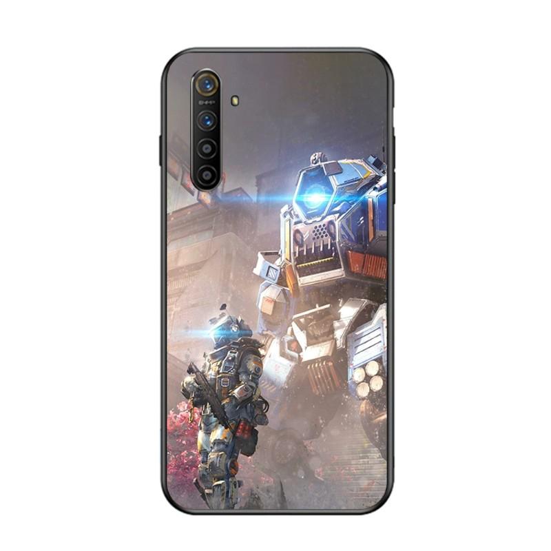 Cool Game Titanfall2 Phone Case For OPPO Find X5 X3 X2 A93 Reno 8 7 Pro A74 A72 A53 Soft Black Phone Cover