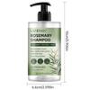 Rosmarin Shampoo mit Teebaum, Minze & Biotin, Kopfhaut-Wellness-Formel für alle Haartypen, Weiches, Gesund aussehendes Haar