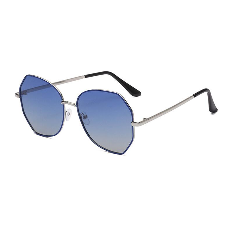 Fashion Ladies Glasses Men's Sunglasses New Sunglasses Female Korean Version Of The Tide Big Frame Anti-ultraviolet Polarized Ins Sunglasses Glasses