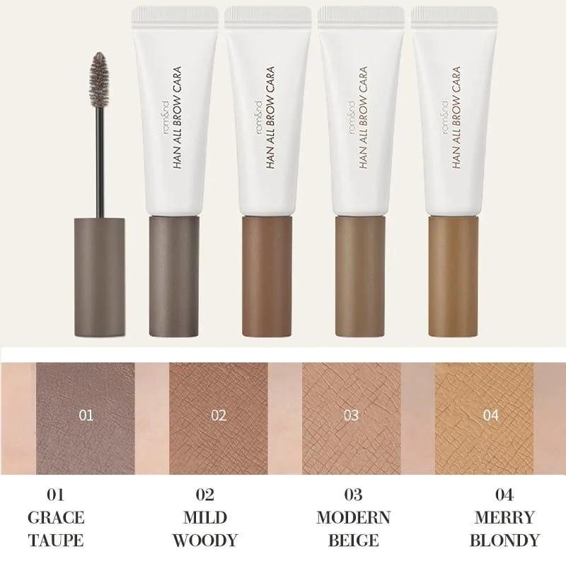 Rom&nd Han All Brow Cara 9g Romand Color Mascara.