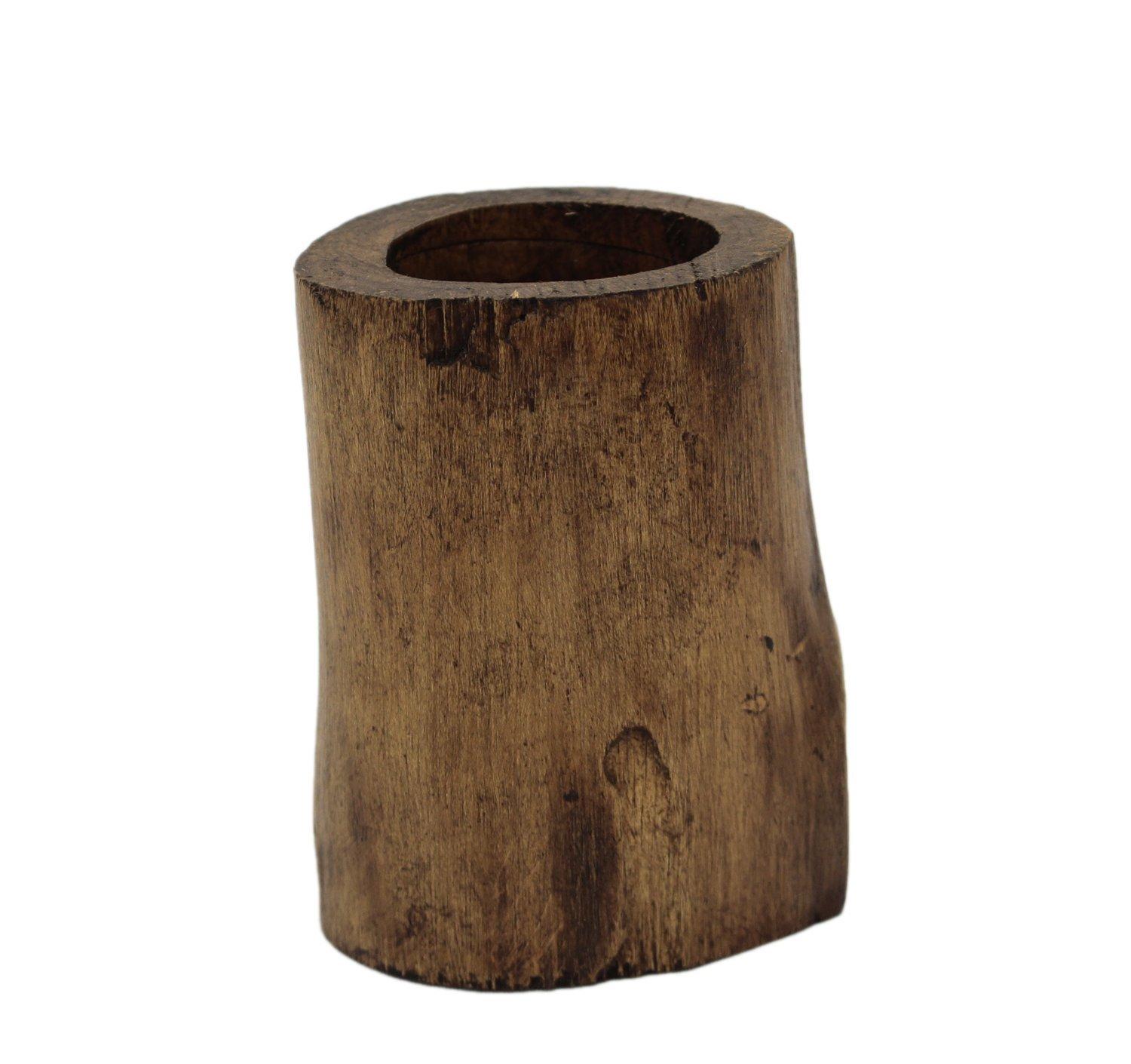 Tomo Corporation Teak Pen 28070898 Stand, Brown,