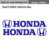 Honda Wings Motorcycle Decals - Girly Cute Laser-Modified Stickers for Electric Bikes