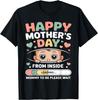 Happy Mothers Day from Inside Mommy to-Be Loading Progress Gift Unisex T-Shirt