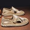 Flat Sandals Shoes for Men Ventilate Beach Shoes Soft and Comfortable Men's Sandals Indoor and Outdoor Unisex Fashion New