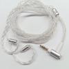 0.78mm Pin Silver Plated Sound Cable Braided PVC Design for TF10 Enhances Music Quality and Secure Connection