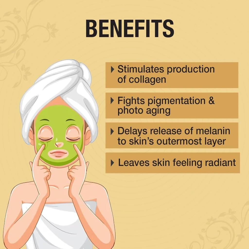 Raaga Professional Stem Cells Infused Gold Facial Kit For Radiant Glow And Even Looking Skin Care Routine 61 G