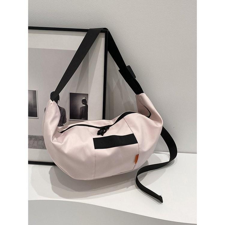 Casual Chic Nylon Small Bag For Women Stylish Shoulder Crossbody Purse 2024 Fashionable Design