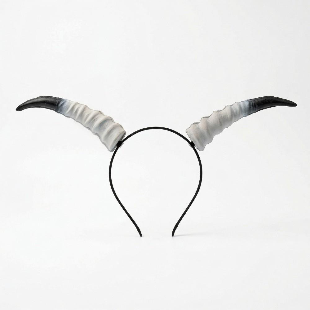 Cosplay Headband Cosplay Hairband Ox Horn Halloween Hair Hoop Funny Halloween Horns Headband  Lady
