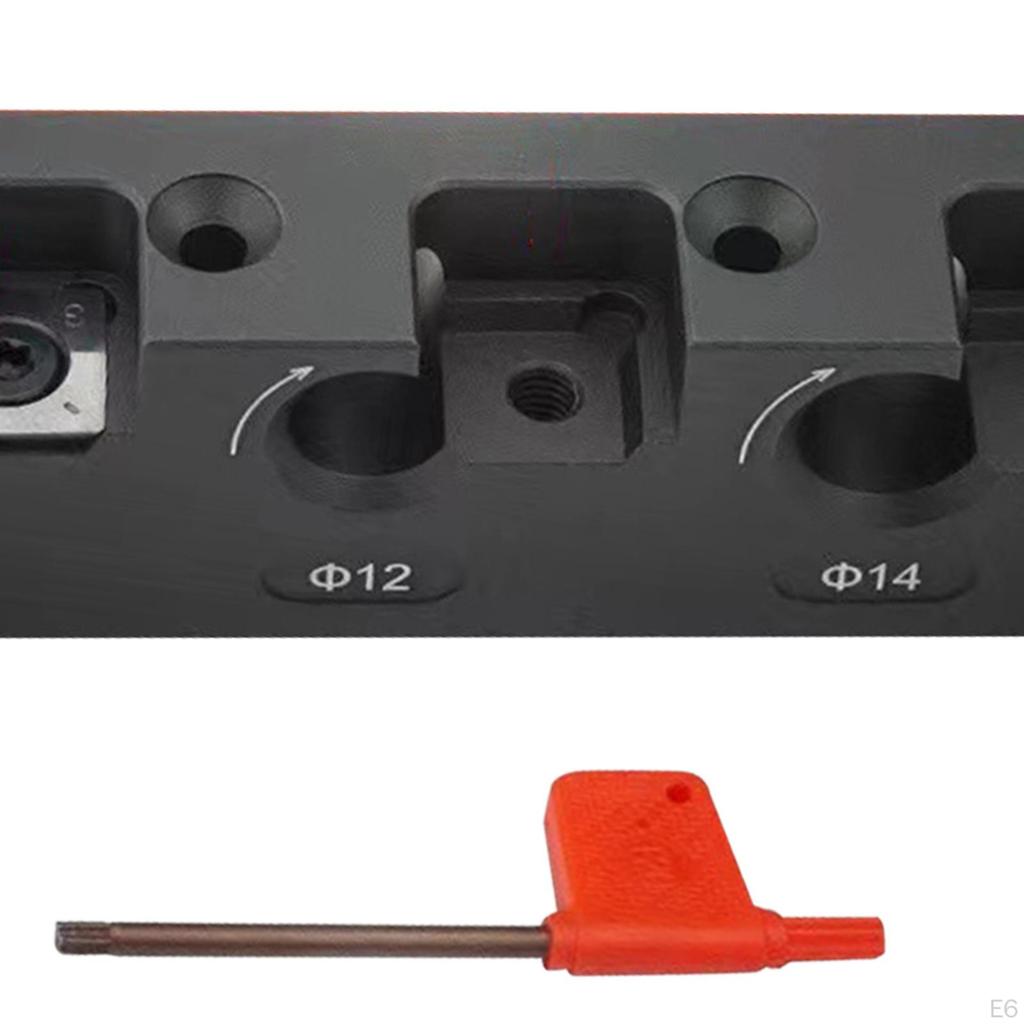 Dowel Maker Dowelling Jig Rods 3 Holes Hardwood Dowels Electric Drill Milling Cutting Tool