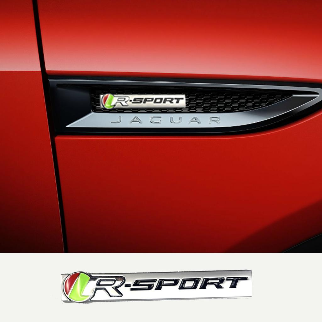 R-Sport Car Badge Emblem For E-Pace F-Pace Sticker Decoration