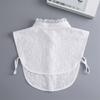 Spitze Blusen Kragen Abnehmbarer Pullover Falscher Kragen Damen Anzug Dekorkragen